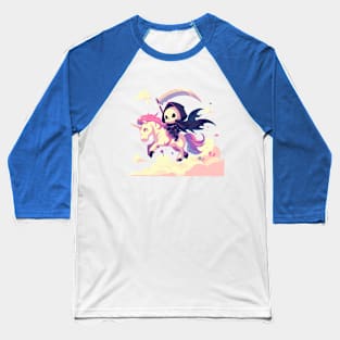 reaper on unicorn Baseball T-Shirt